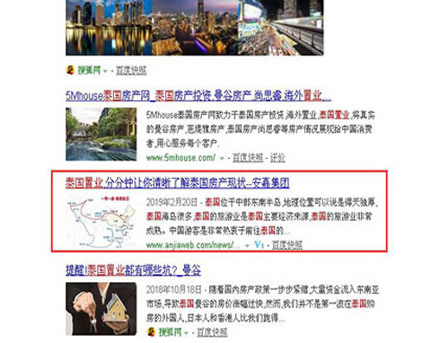 安嘉泰國(guó)置業(yè)百度網(wǎng)站seo排名